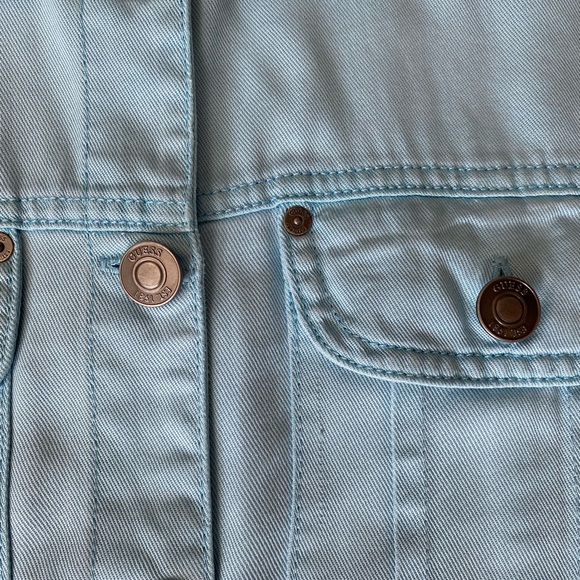 NWT Guess SS Jean Jacket Sz.S - Picture 6 of 8